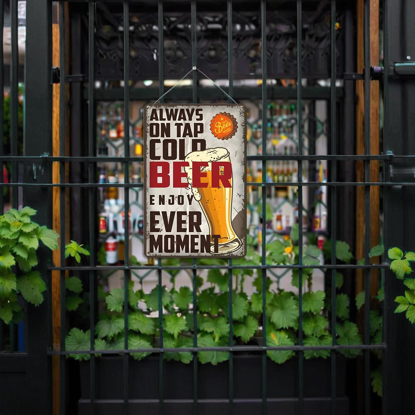 Cold Beer Pint – Vintage Paint by Numbers