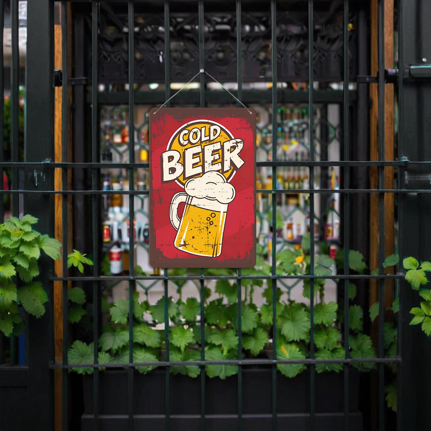 Cold Beer Mug – Vintage Paint by Numbers