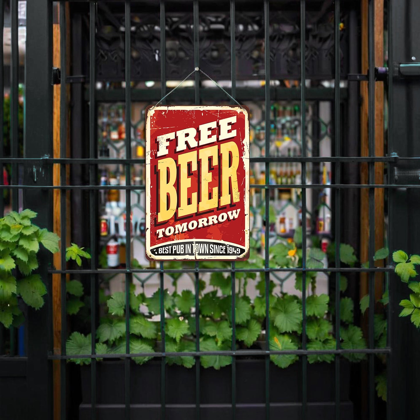 Free Beer Tomorrow – Vintage Paint by Numbers