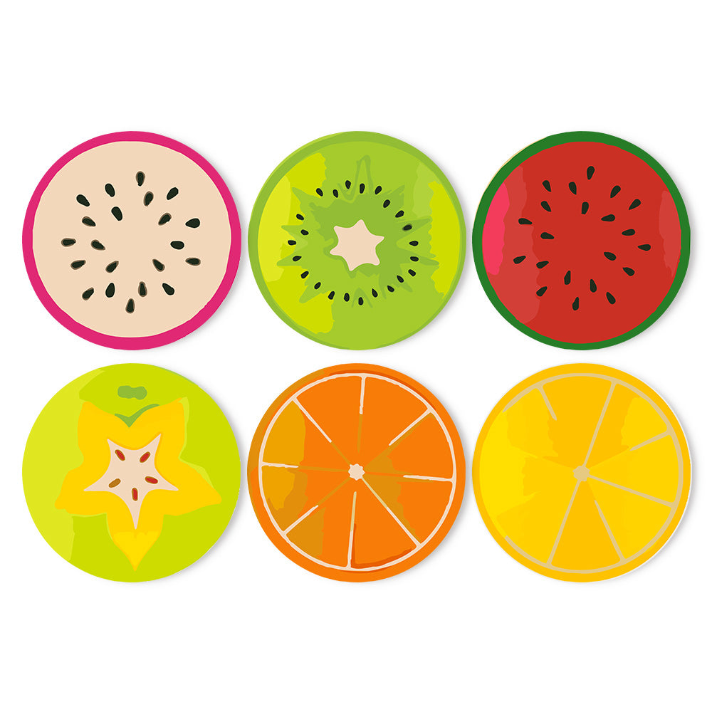 6 Piece Christmas Placemat Set 20cm - Set 17