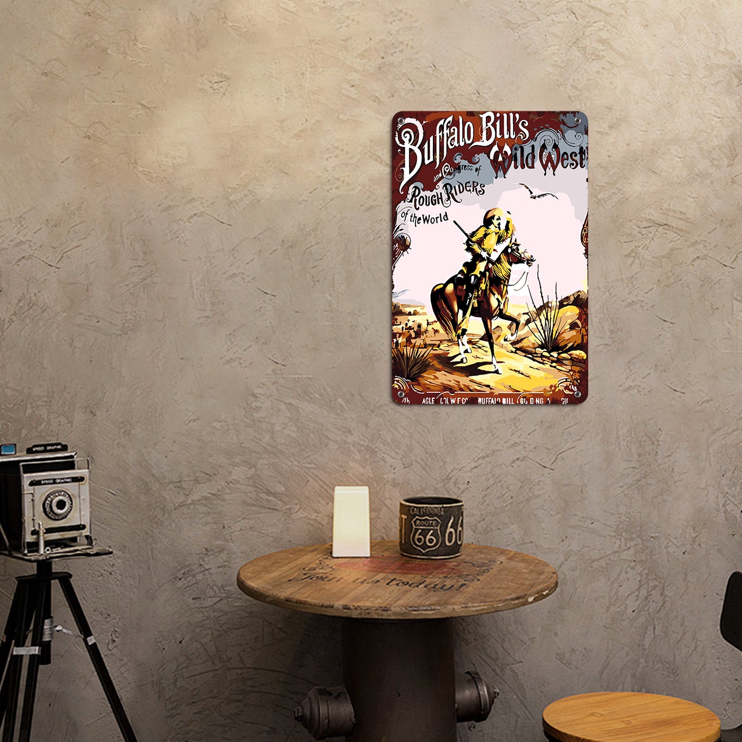 Buffalo Bill’s Wild West – Vintage Paint by Numbers