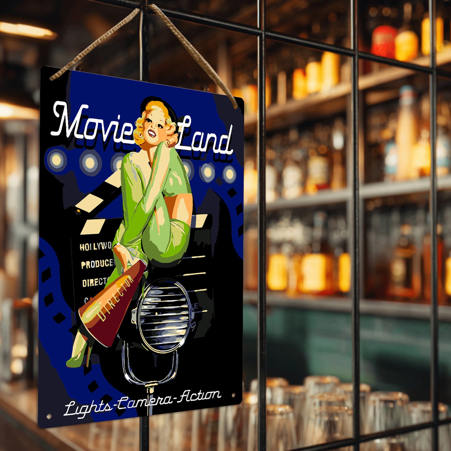 Movie Land – Vintage Paint by Numbers
