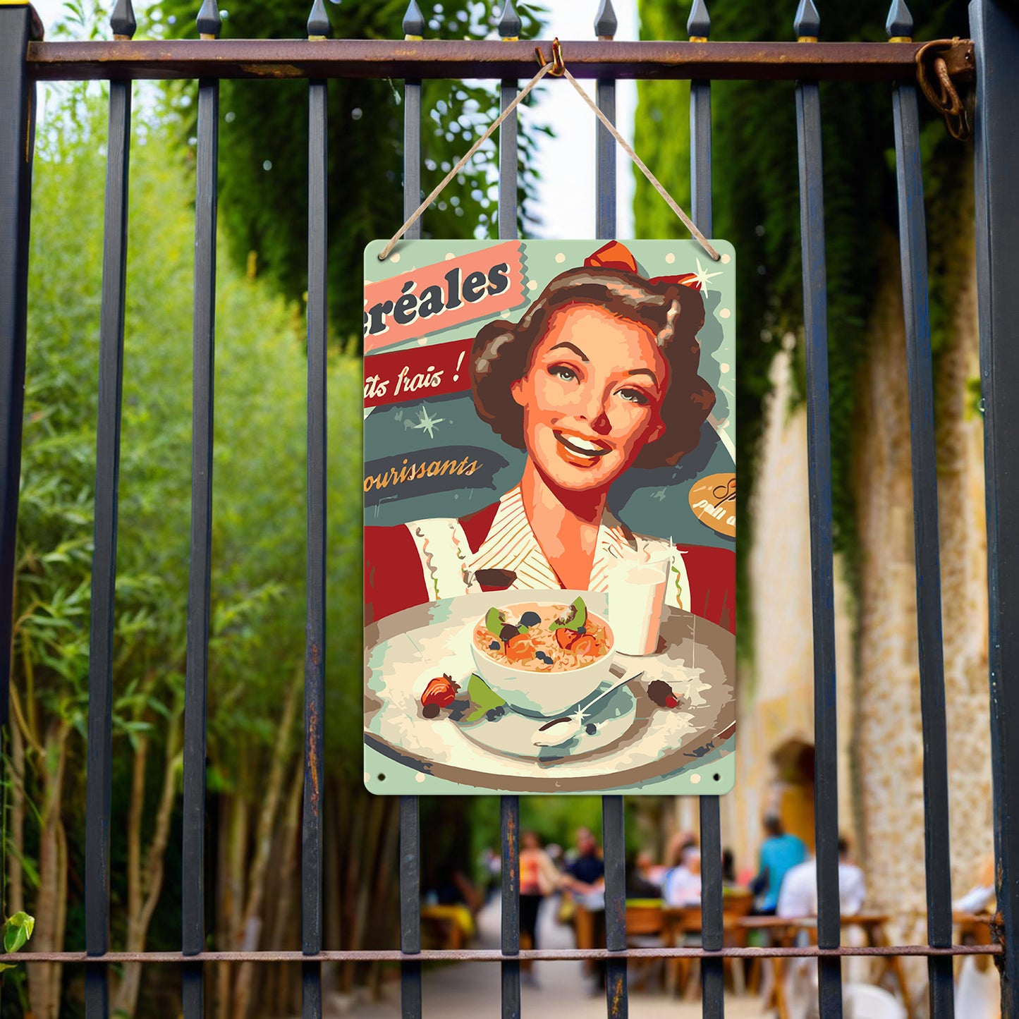 Vintage Cereal Ad – Paint by Numbers
