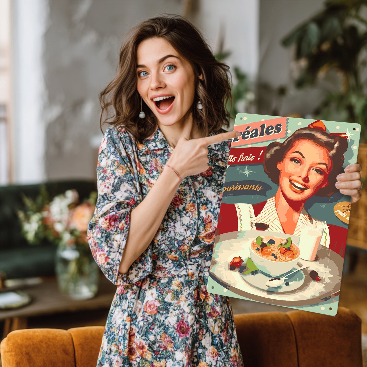 Vintage Cereal Ad – Paint by Numbers