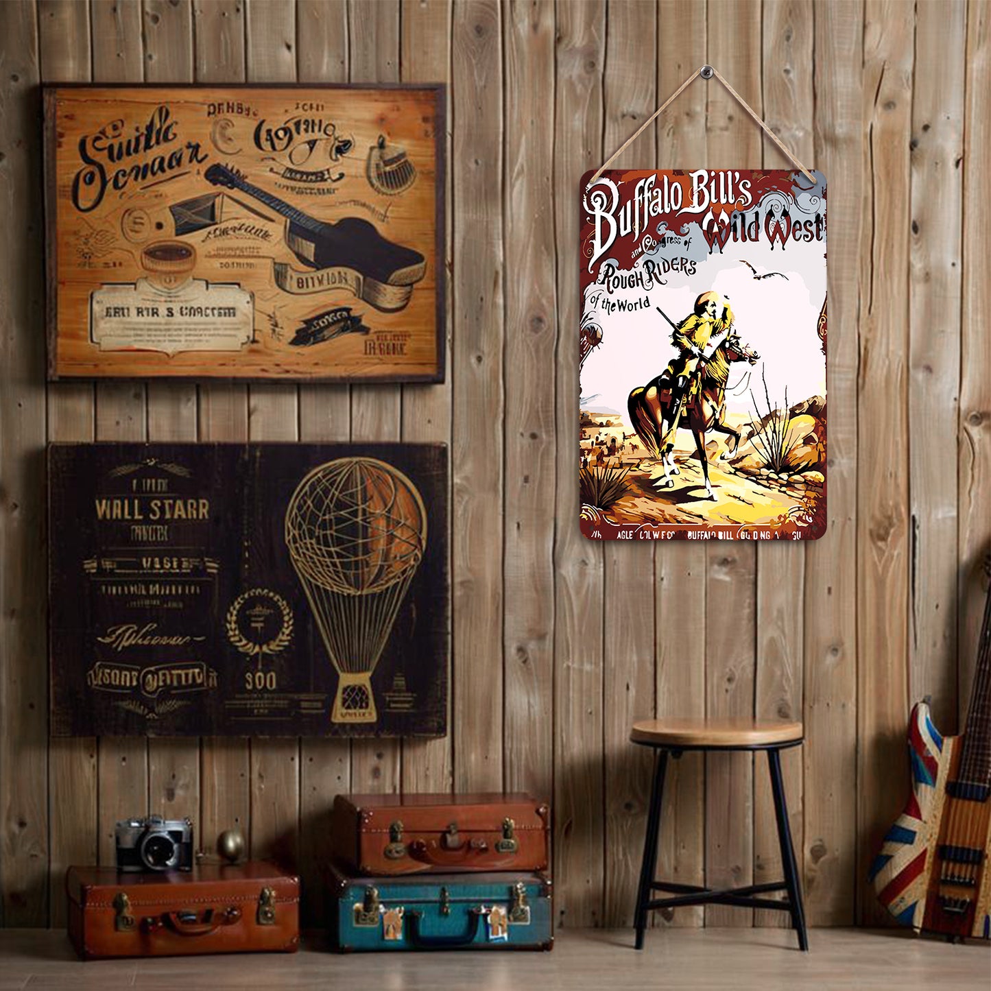 Buffalo Bill’s Wild West – Vintage Paint by Numbers
