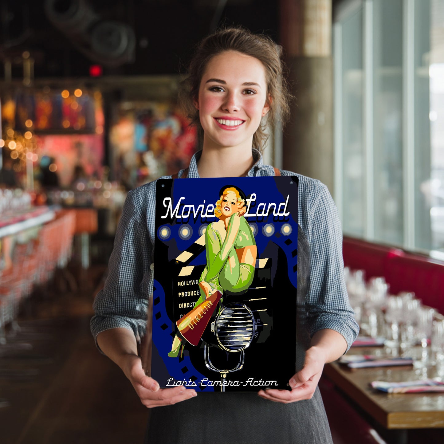 Movie Land – Vintage Paint by Numbers