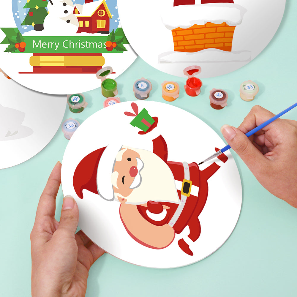 6 Piece Christmas Placemat Set 20cm - Set 26