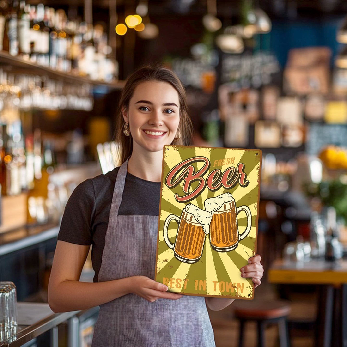 Fresh Beer Mugs – Vintage Paint by Numbers