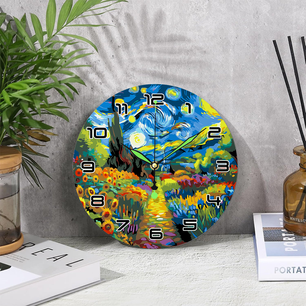 Paint the Moment – Starry Garden Clock Kit