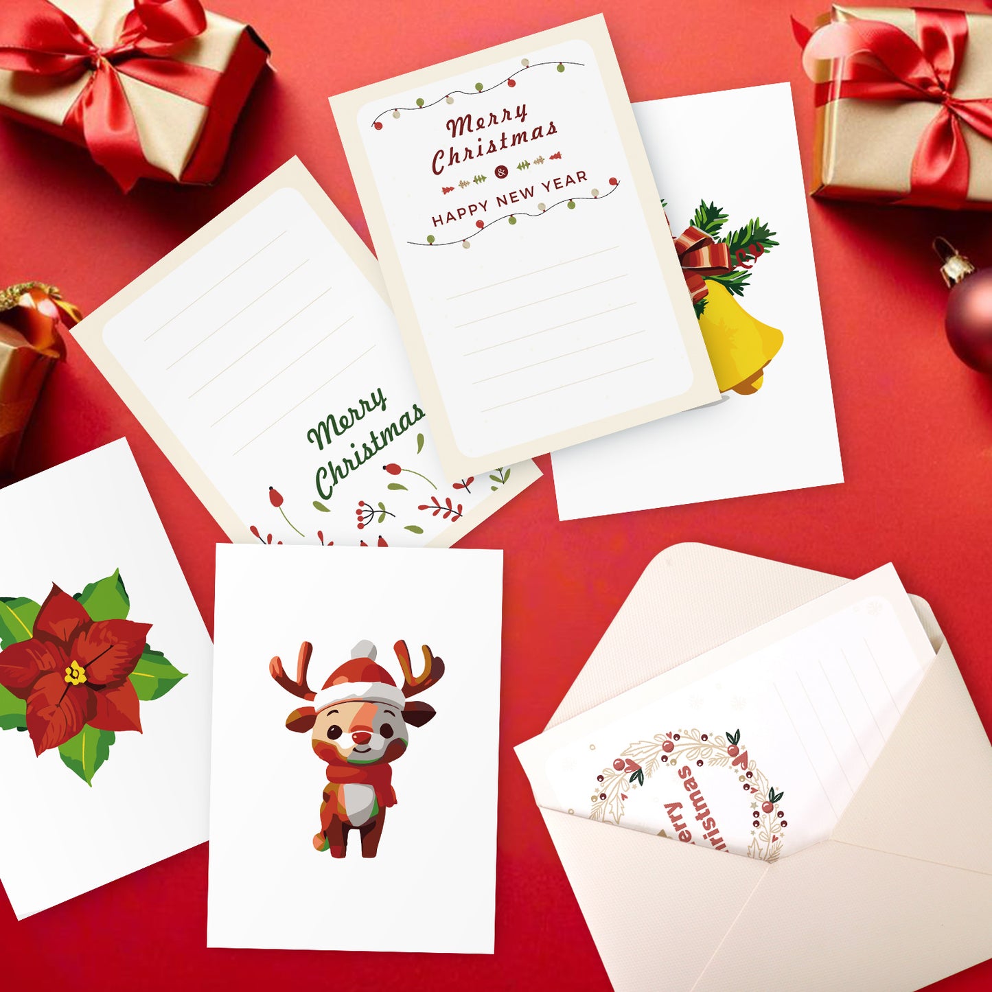 Christmas Magic Postcard Paint Kit