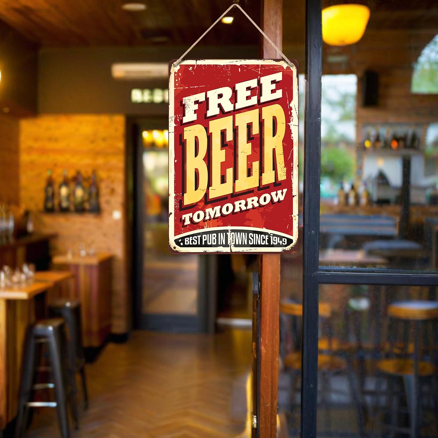 Free Beer Tomorrow – Vintage Paint by Numbers