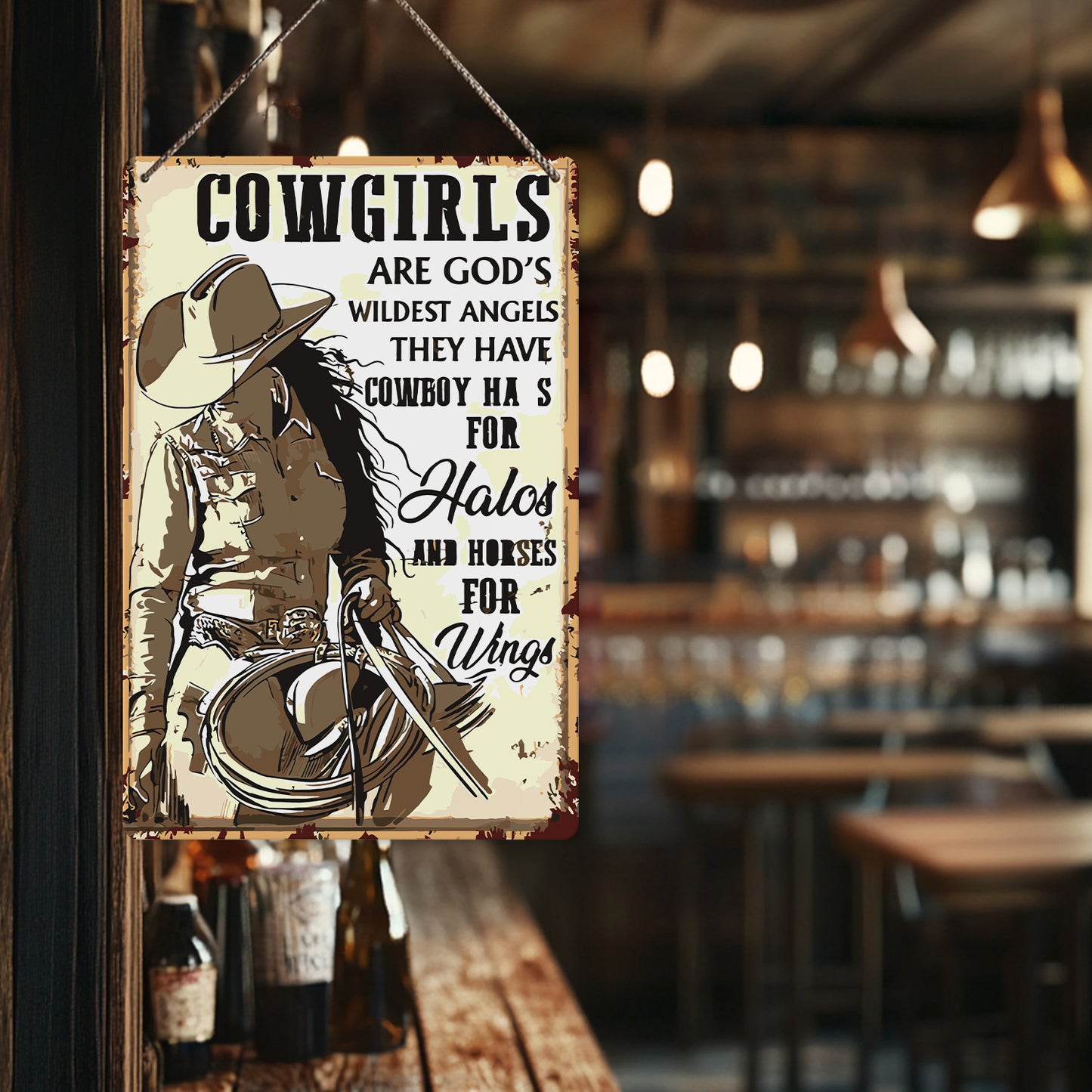 Cowgirls – God’s Wildest Angels – Vintage Paint by Numbers