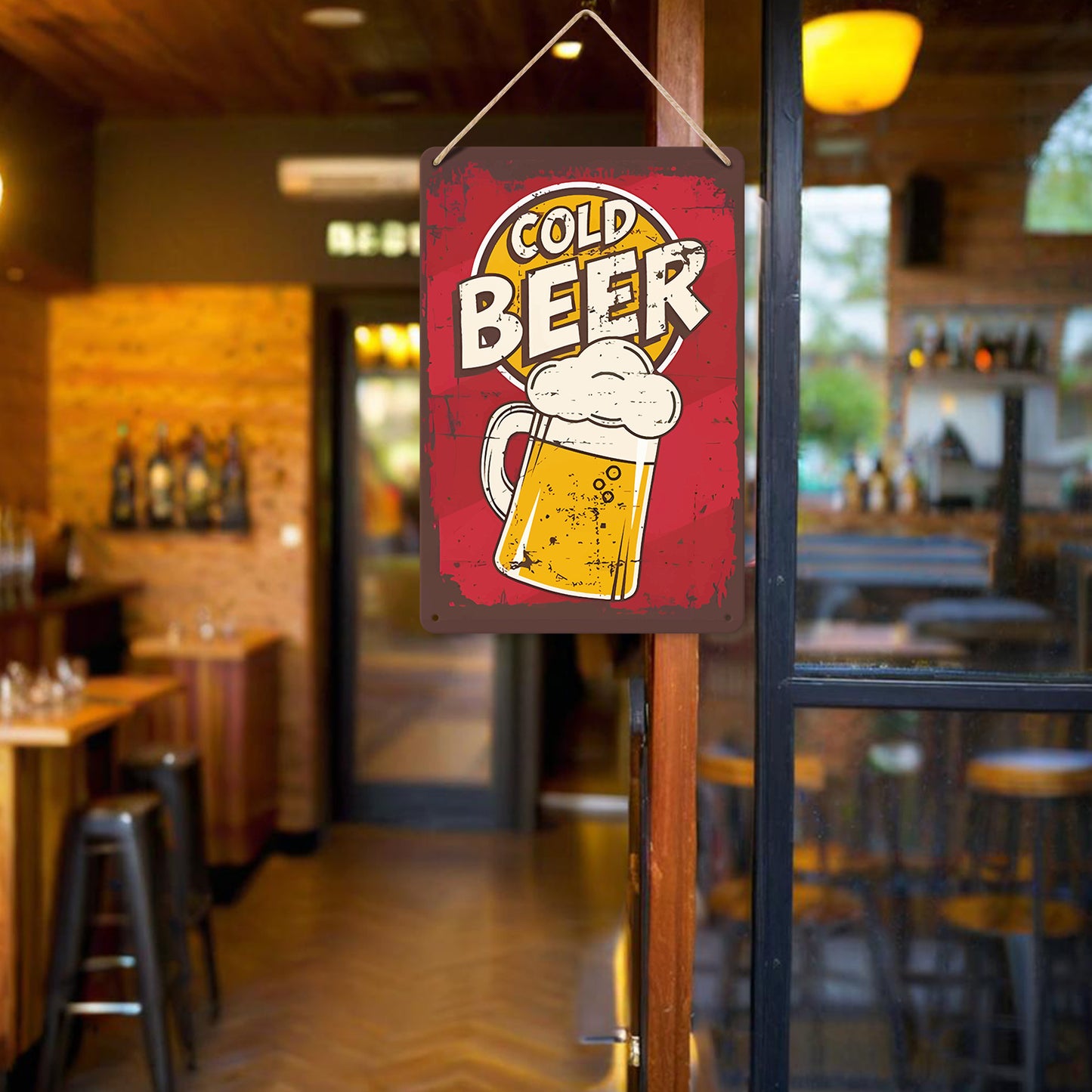 Cold Beer Mug – Vintage Paint by Numbers