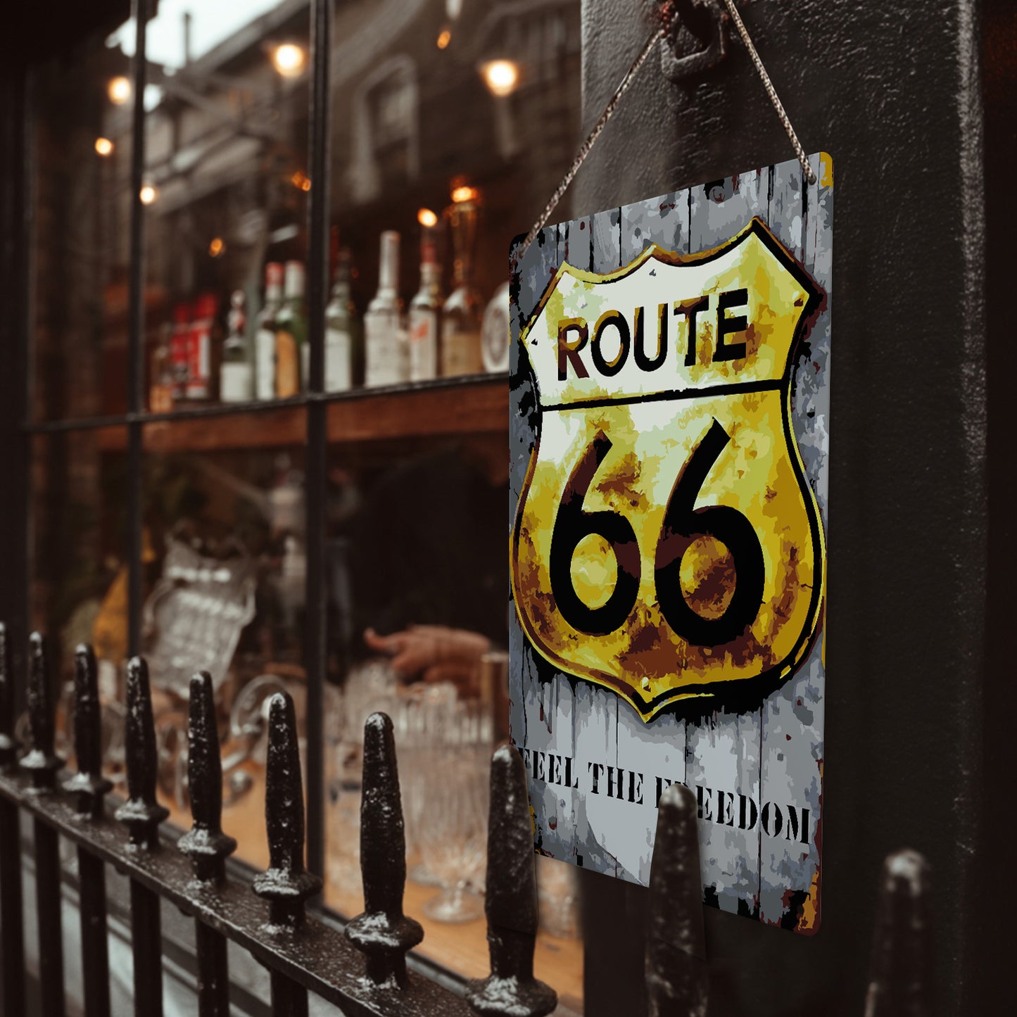 Route 66 – Feel the Freedom – Vintage Paint by Numbers