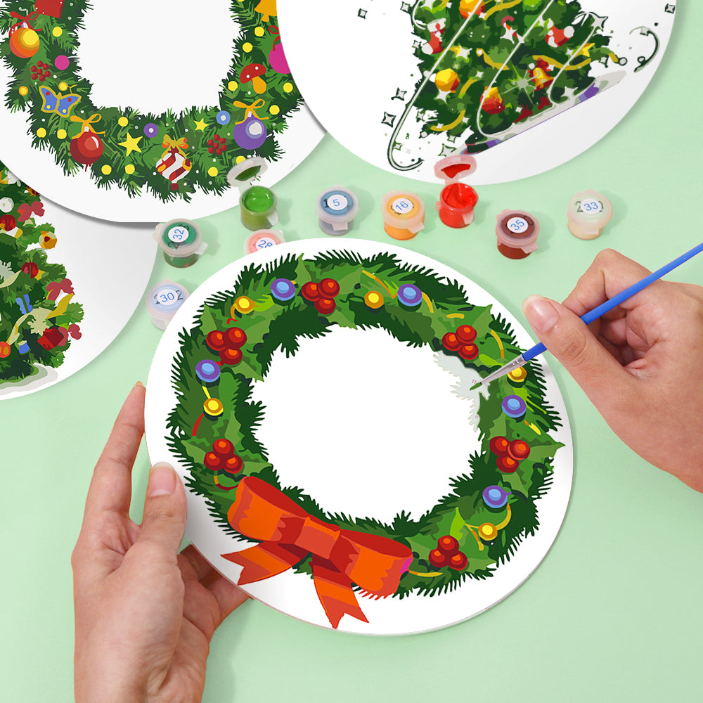 6 Piece Christmas Placemat Set 20cm - Set 25