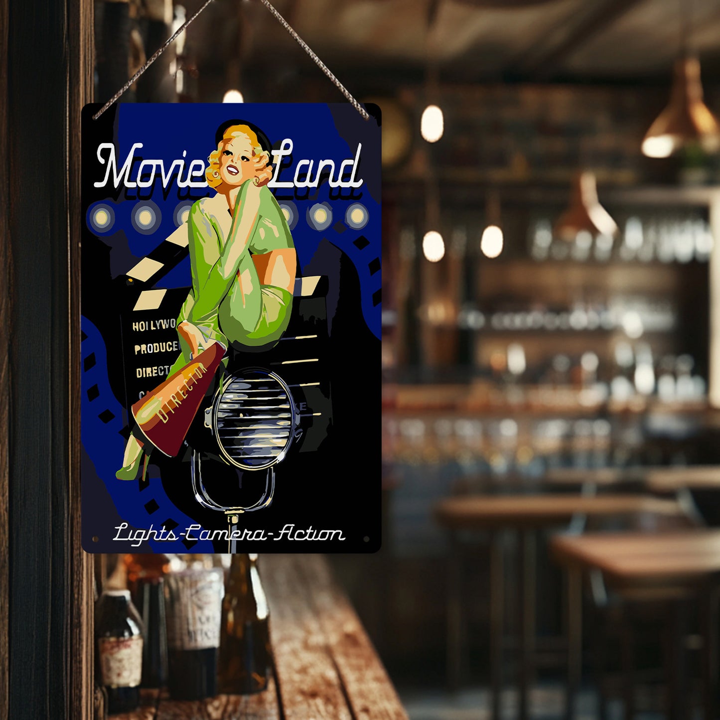 Movie Land – Vintage Paint by Numbers