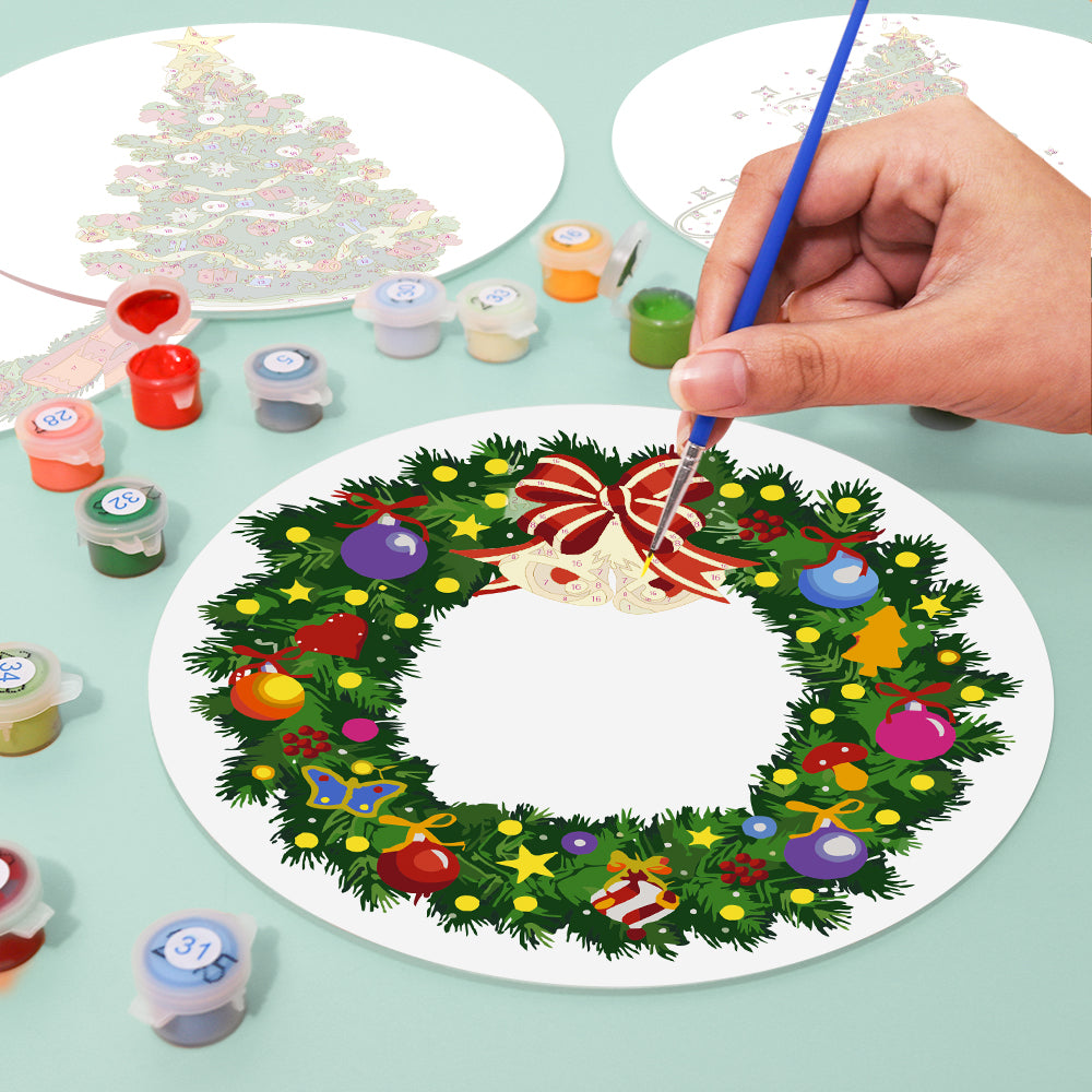 6 Piece Christmas Placemat Set 20cm - Set 25