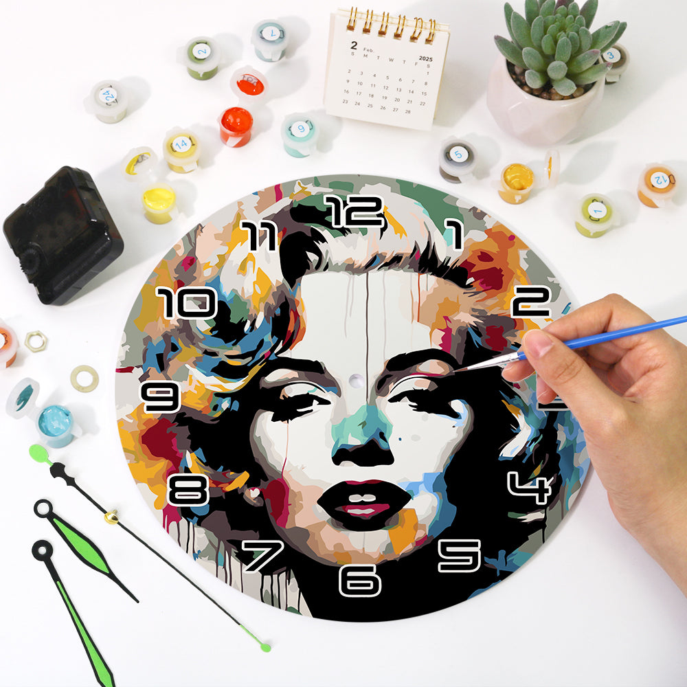 Paint the Moment – Pop Icon Clock Kit
