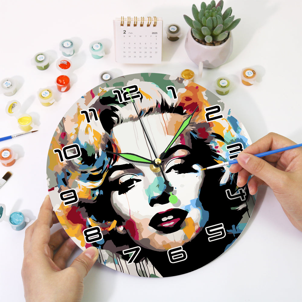 Paint the Moment – Pop Icon Clock Kit