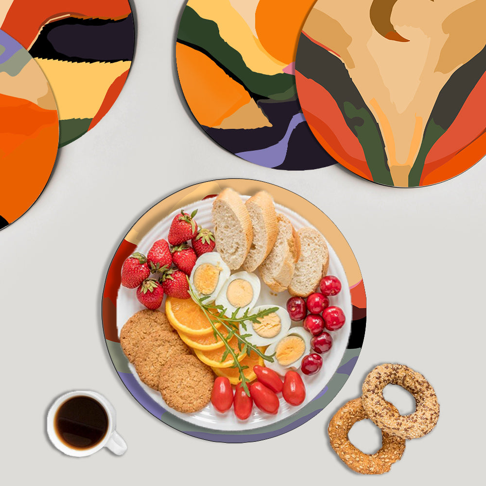 6 Piece Christmas Placemat Set 20cm - Set 15