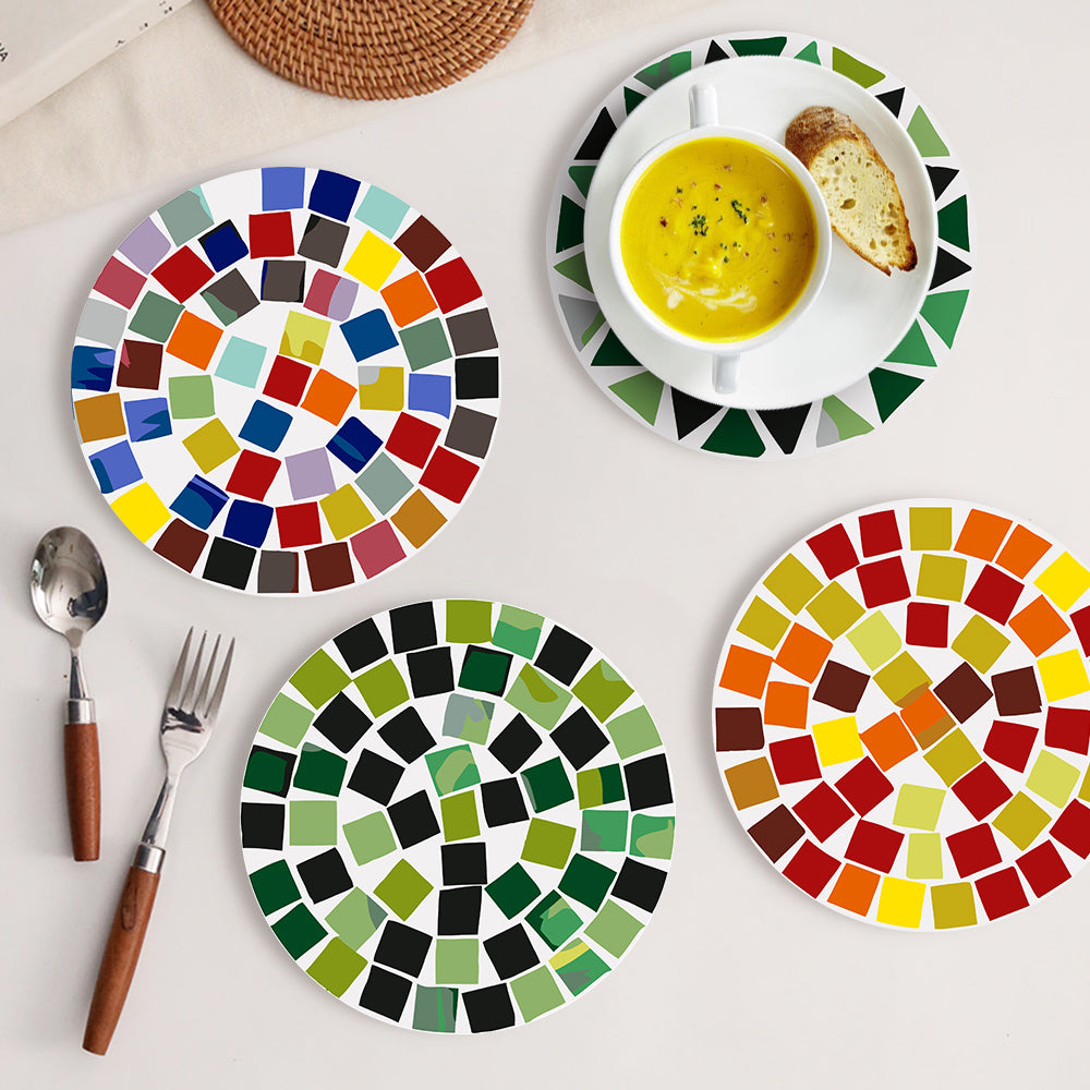 6 Piece Christmas Placemat Set 20cm - Set 9