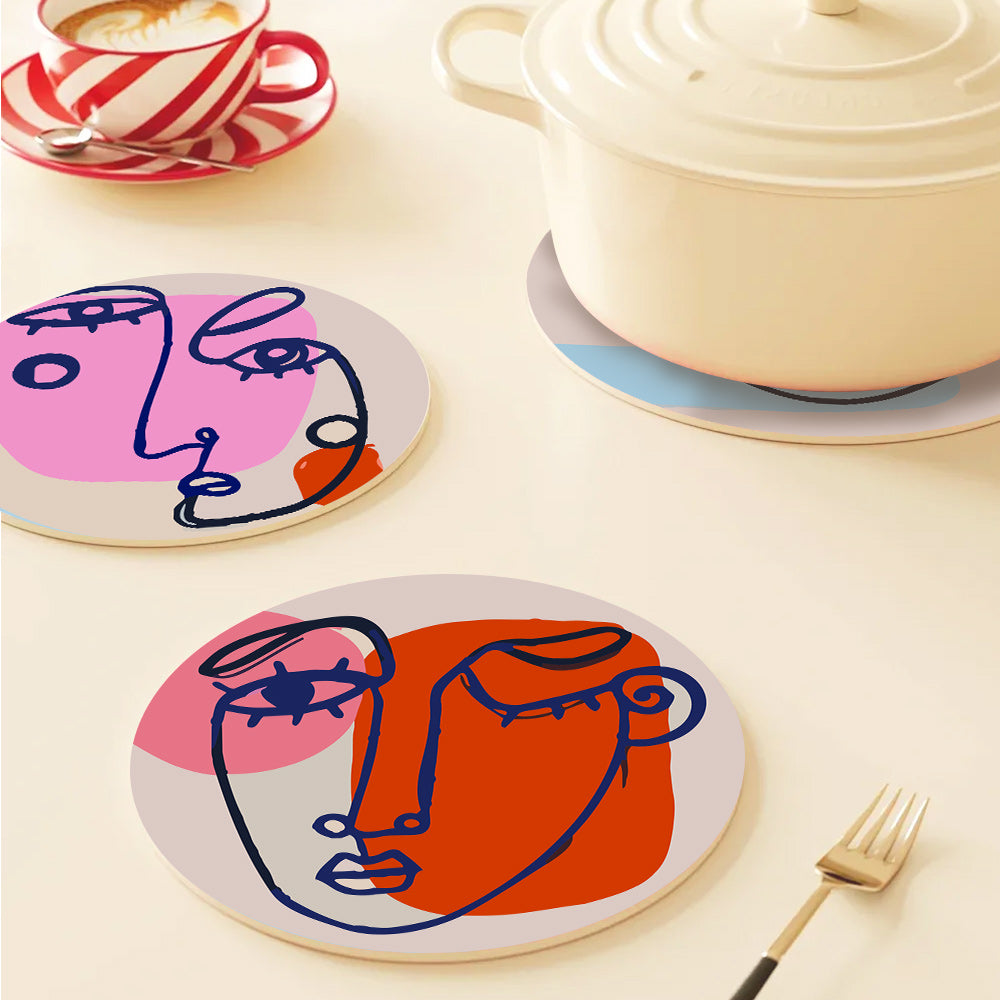 6 Piece Christmas Placemat Set 20cm - Set 14