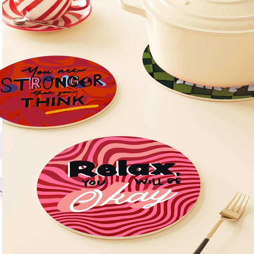 6 Piece Christmas Placemat Set 20cm - Set 13