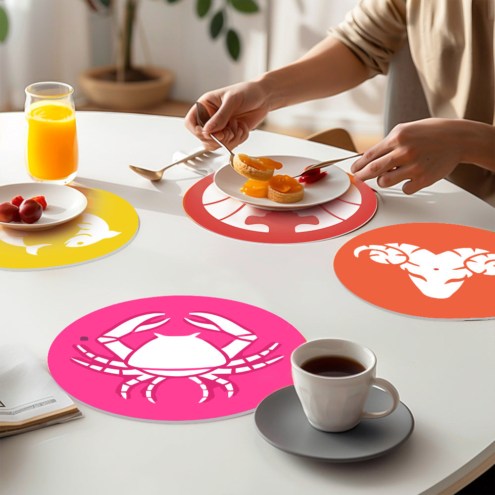6 Piece Christmas Placemat Set 20cm - Set 21