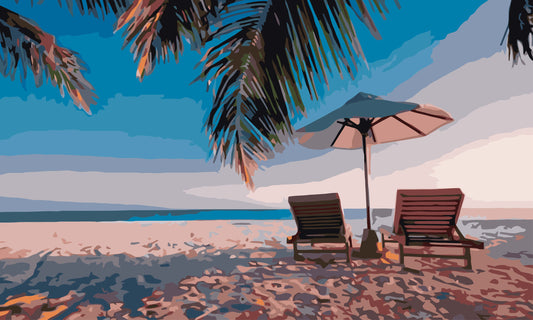 Perfekter tropischer Strand