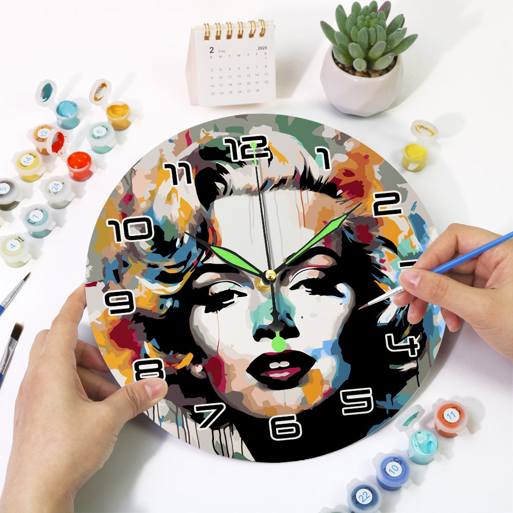 Paint the Moment – Pop Icon Clock Kit