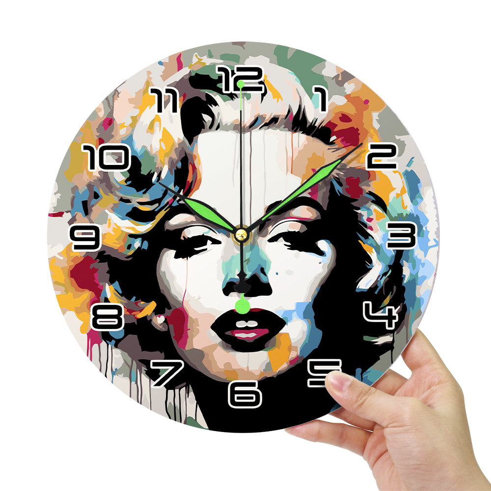 Paint the Moment – Pop Icon Clock Kit