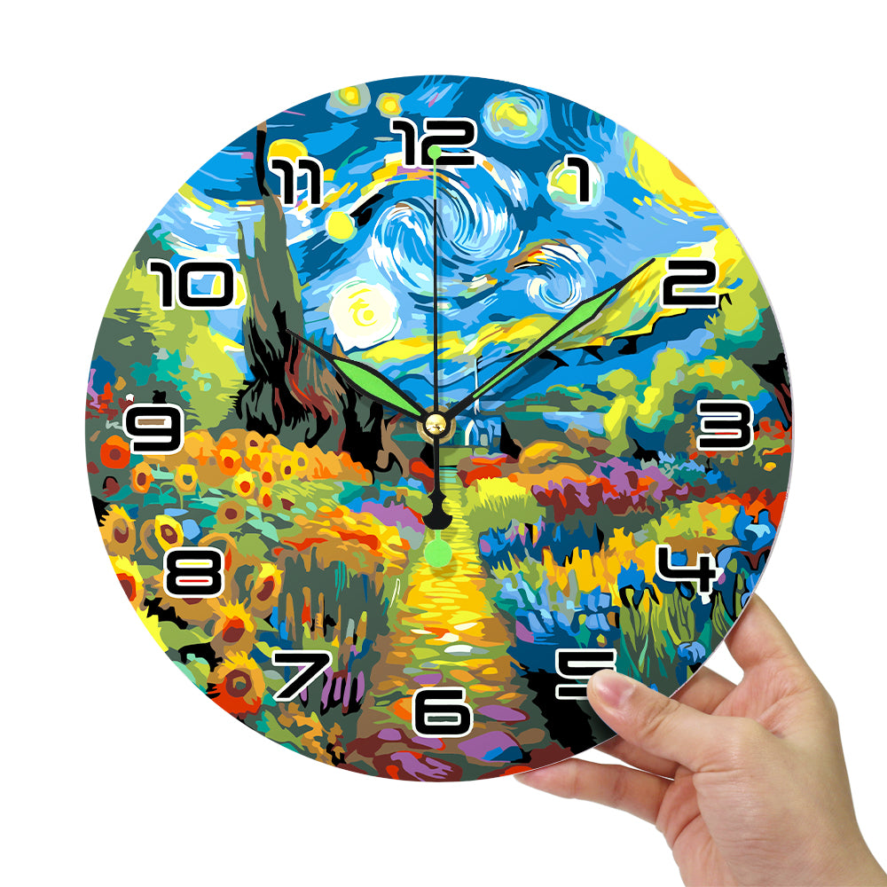 Paint the Moment – Starry Garden Clock Kit