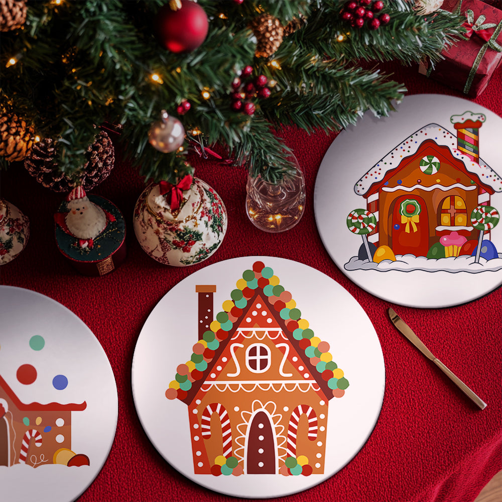 6 Piece Christmas Placemat Set 20cm - Set 27