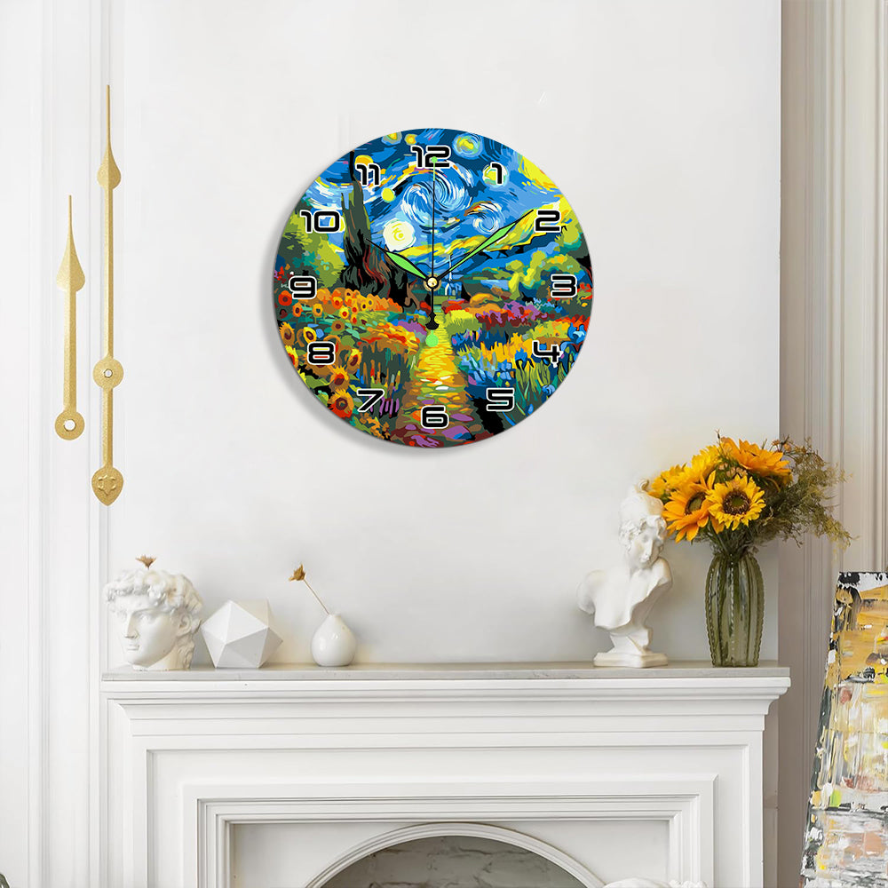 Paint the Moment – Starry Garden Clock Kit