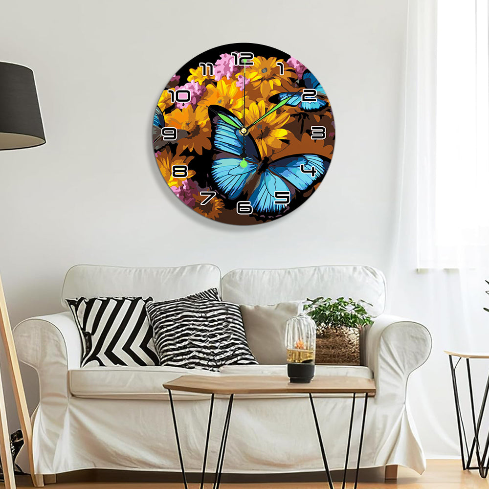 Paint the Moment – Butterfly Bloom Clock Kit