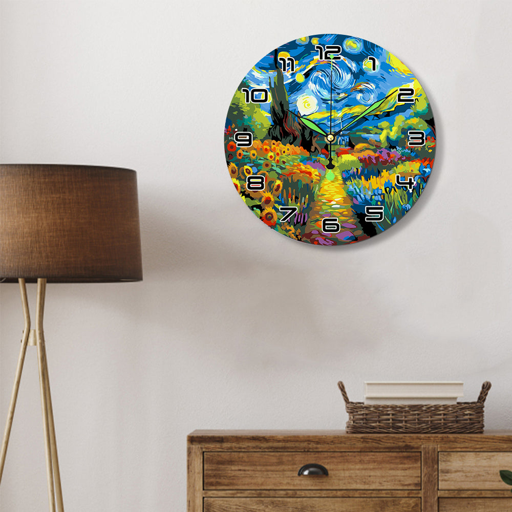 Paint the Moment – Starry Garden Clock Kit