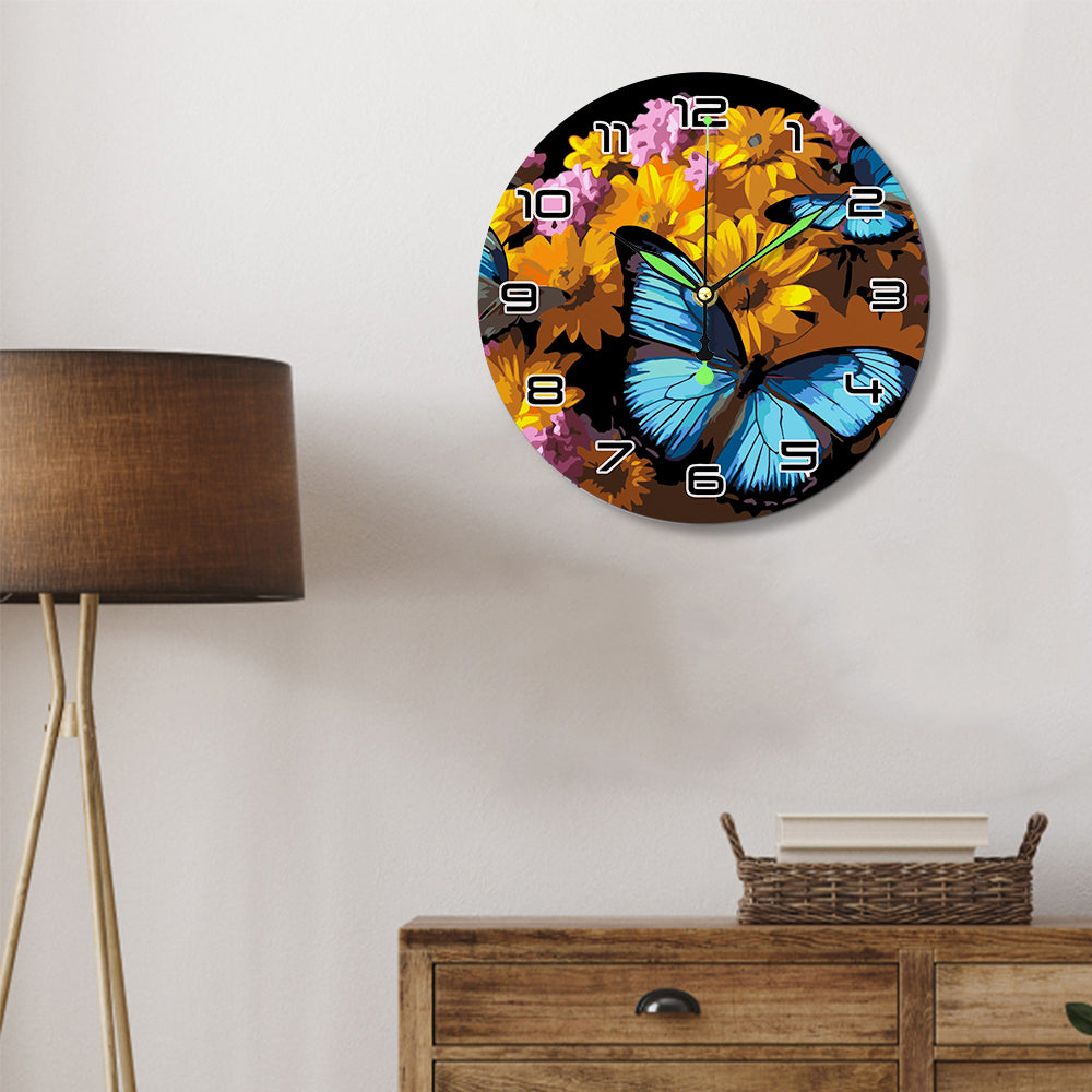 Paint the Moment – Butterfly Bloom Clock Kit