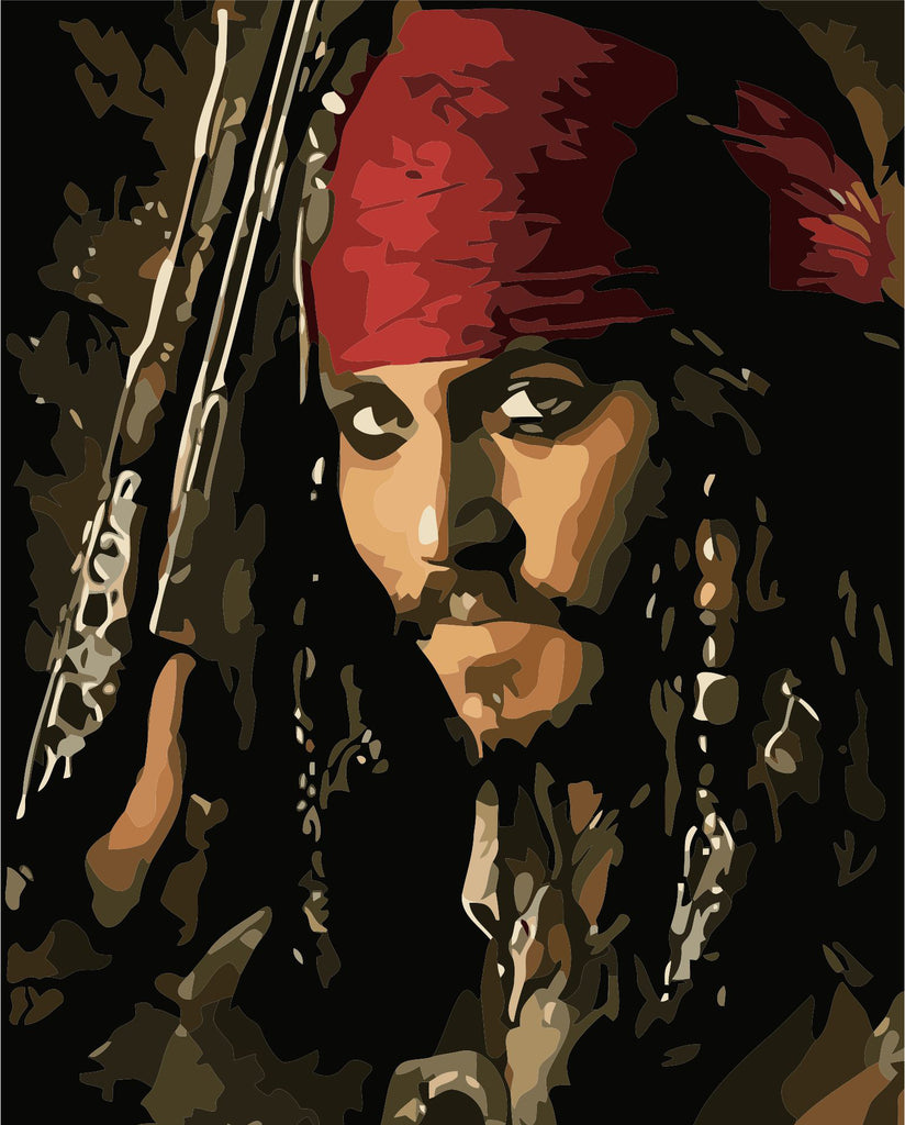 Johnny Depp - Captain Jack Sparrow - Pirates of the Caribbean (2003)
