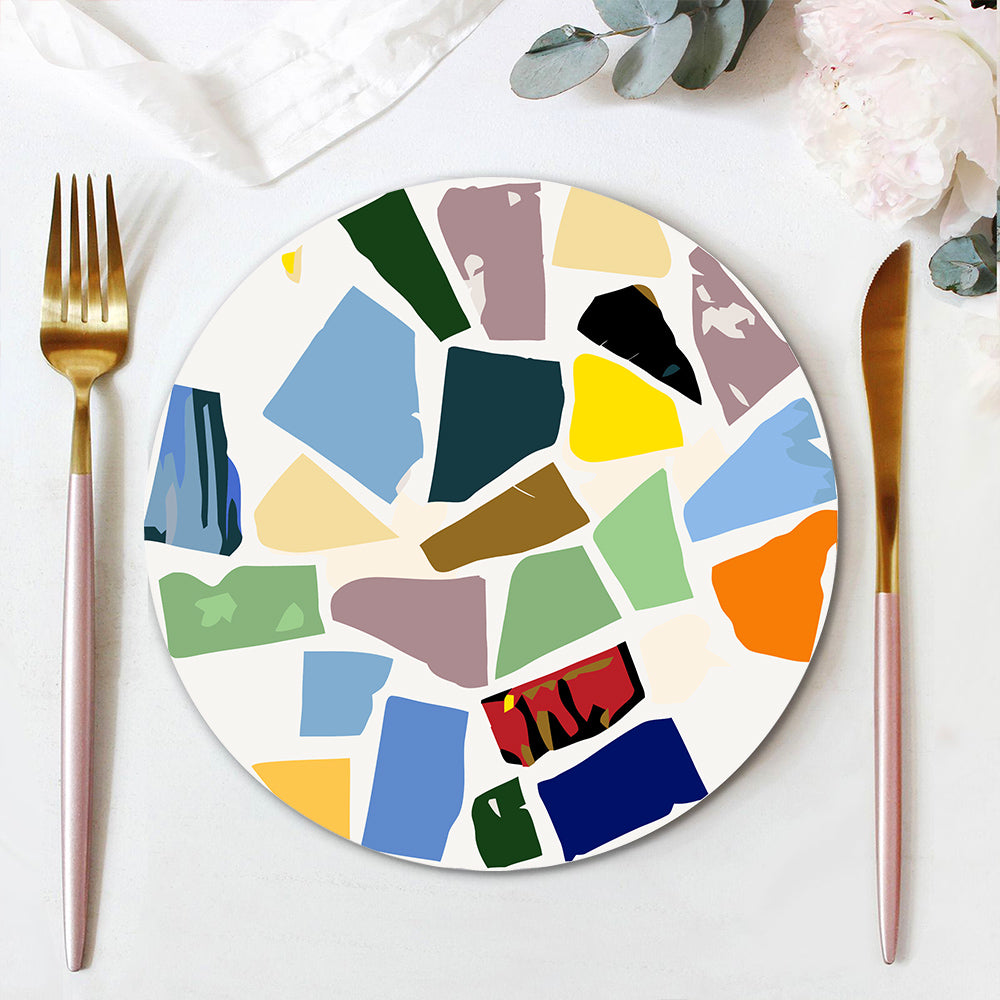 6 Piece Christmas Placemat Set 20cm - Set 8