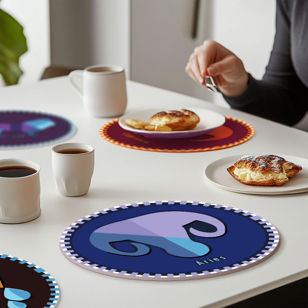 6 Piece Christmas Placemat Set 20cm - Set 22
