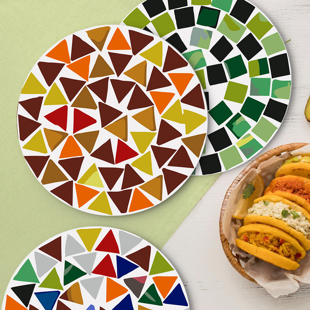 6 Piece Christmas Placemat Set 20cm - Set 9