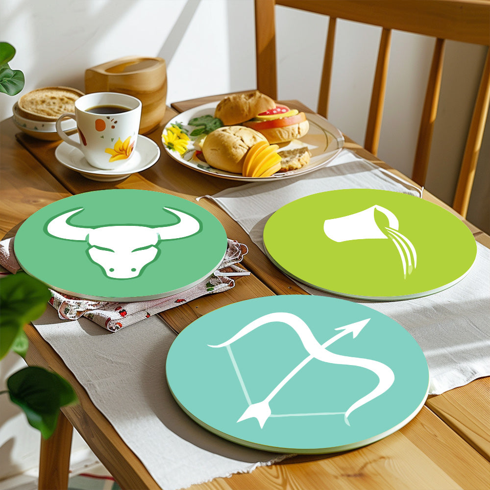 6 Piece Christmas Placemat Set 20cm - Set 21