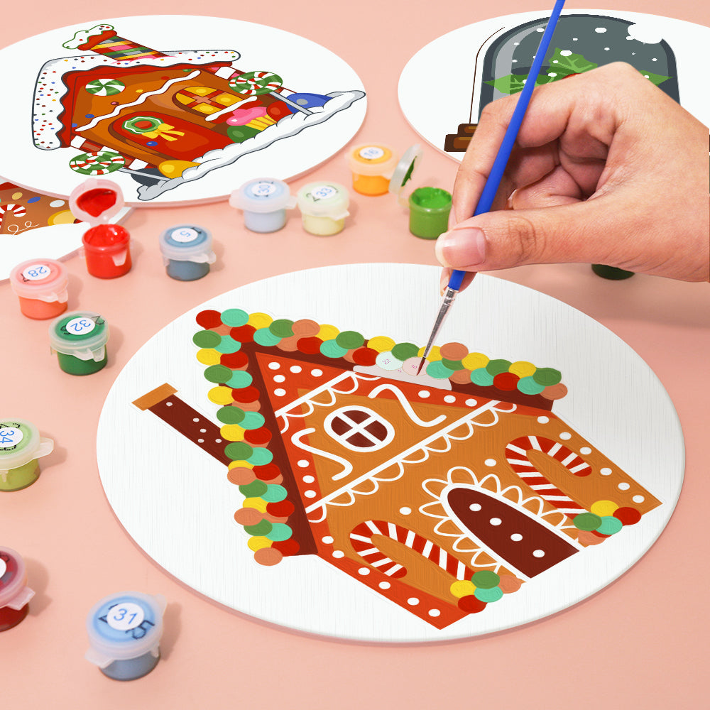 6 Piece Christmas Placemat Set 20cm - Set 27