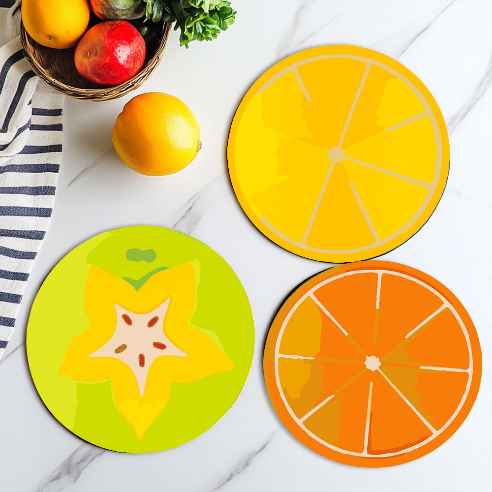 6 Piece Christmas Placemat Set 20cm - Set 17