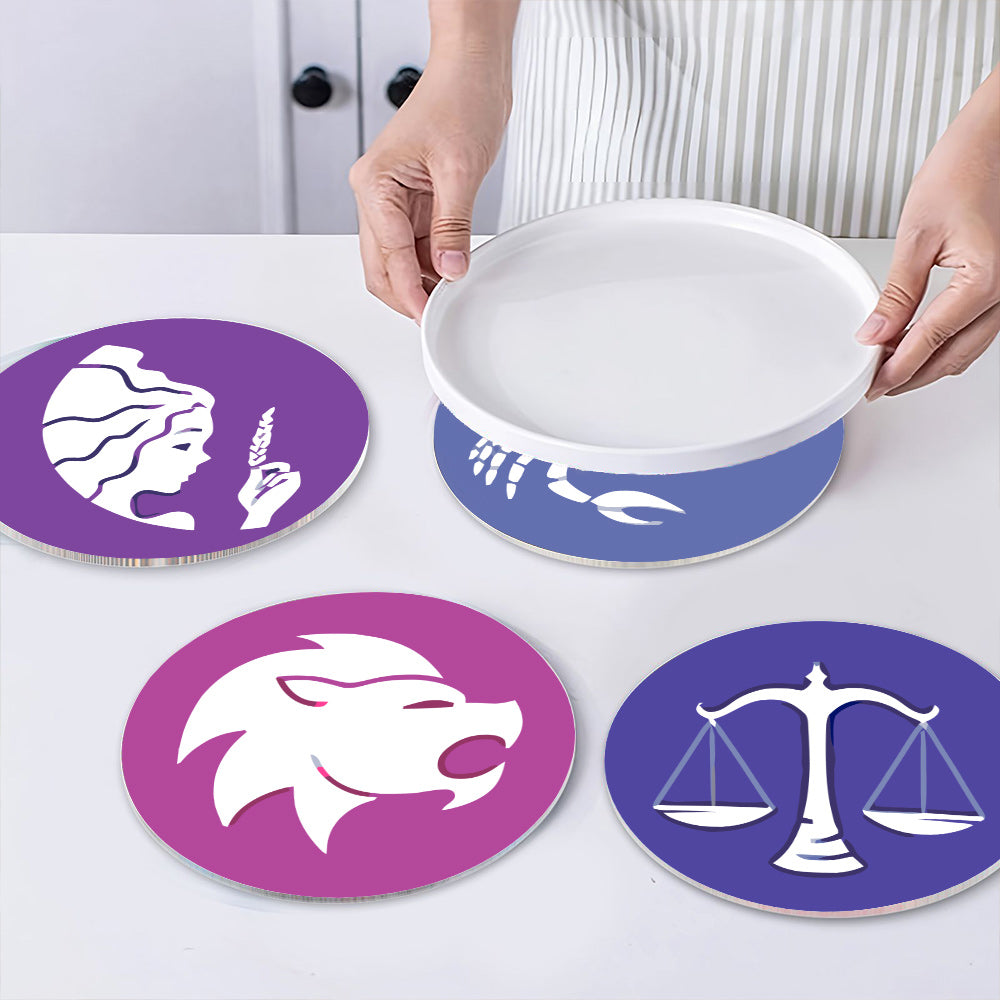 6 Piece Christmas Placemat Set 20cm - Set 21