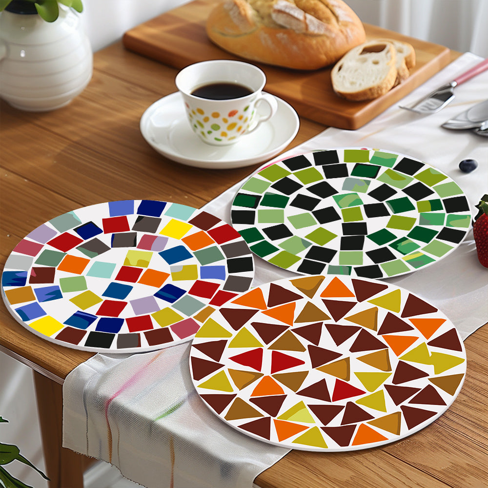 6 Piece Christmas Placemat Set 20cm - Set 9