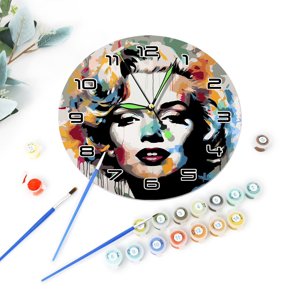 Paint the Moment – Pop Icon Clock Kit