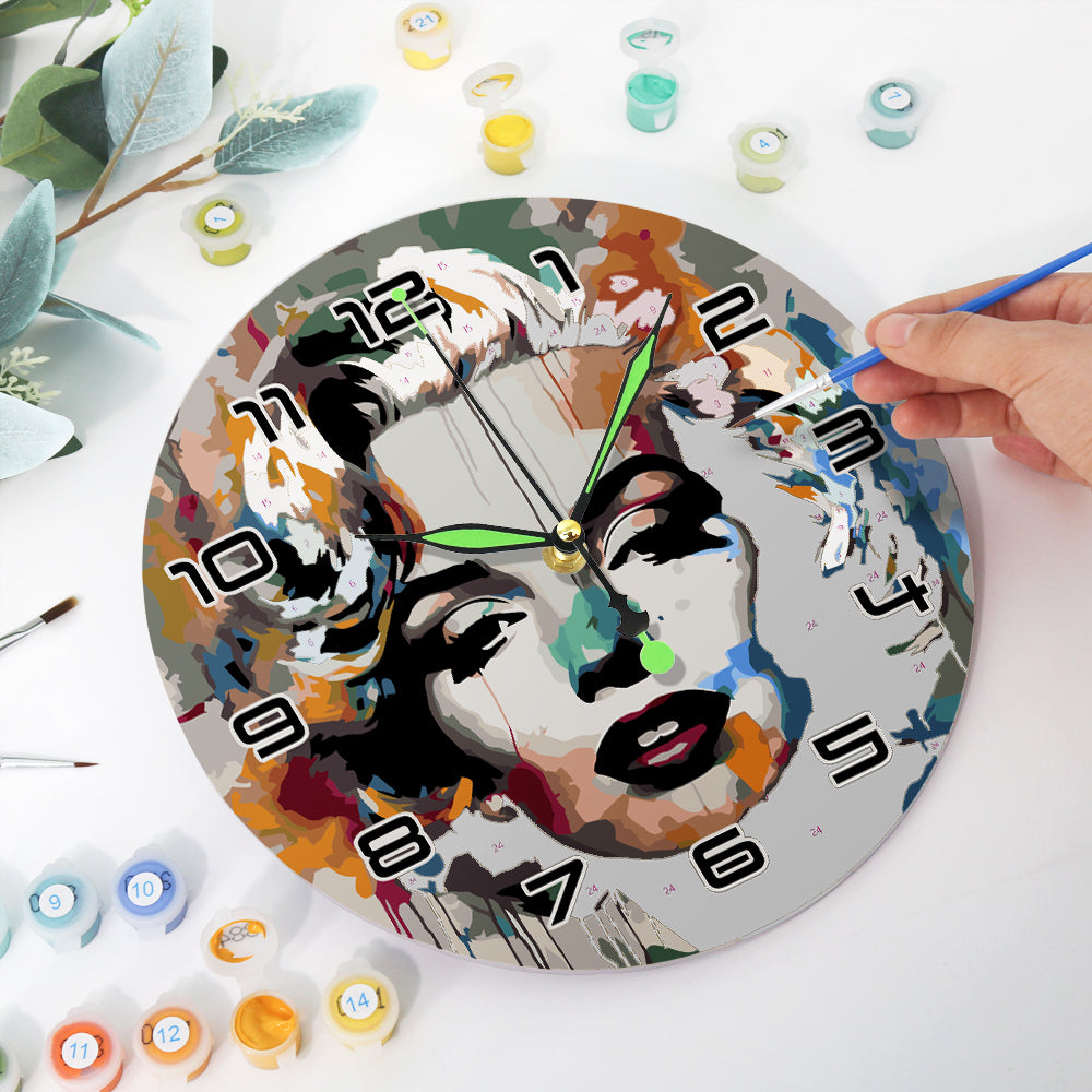 Paint the Moment – Pop Icon Clock Kit