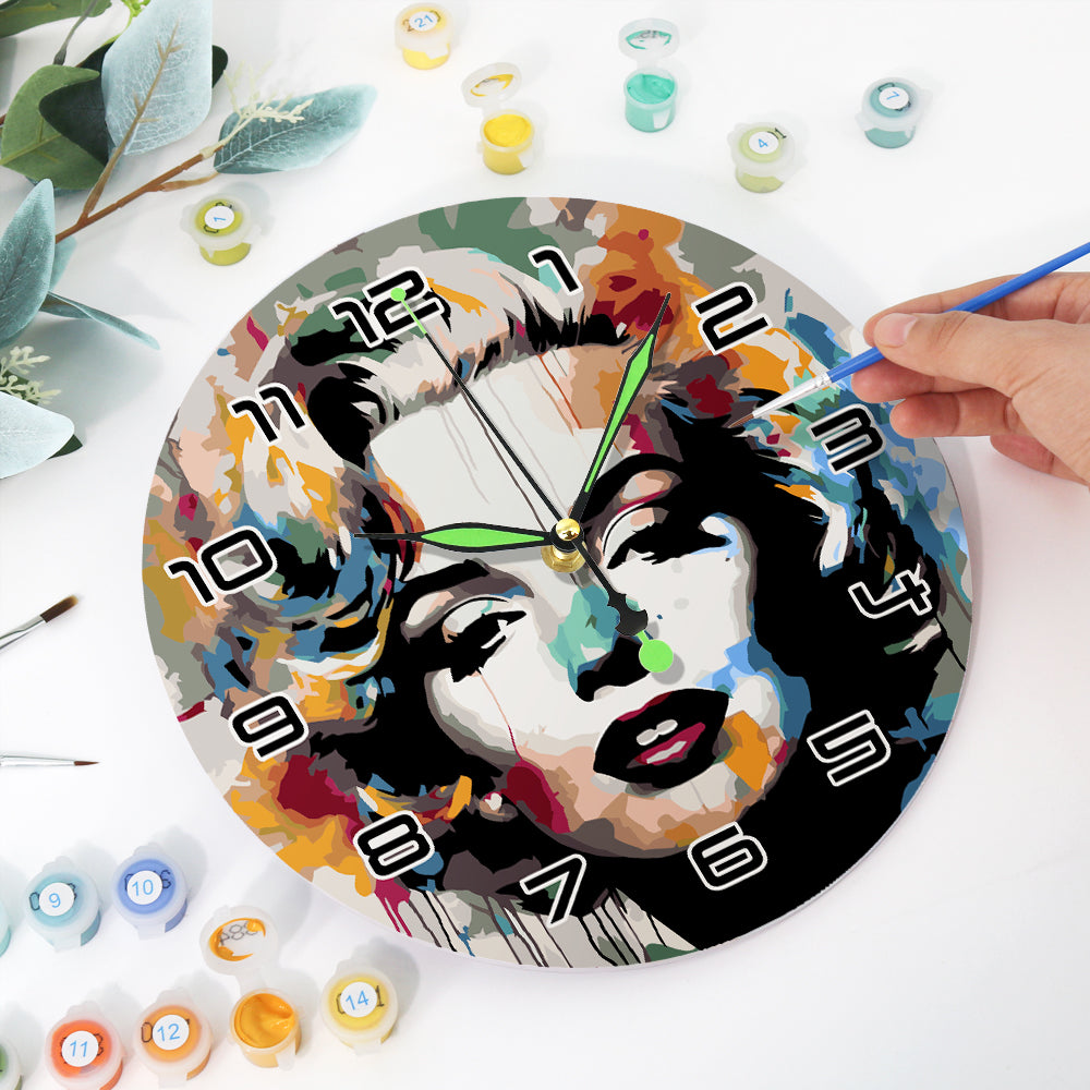 Paint the Moment – Pop Icon Clock Kit