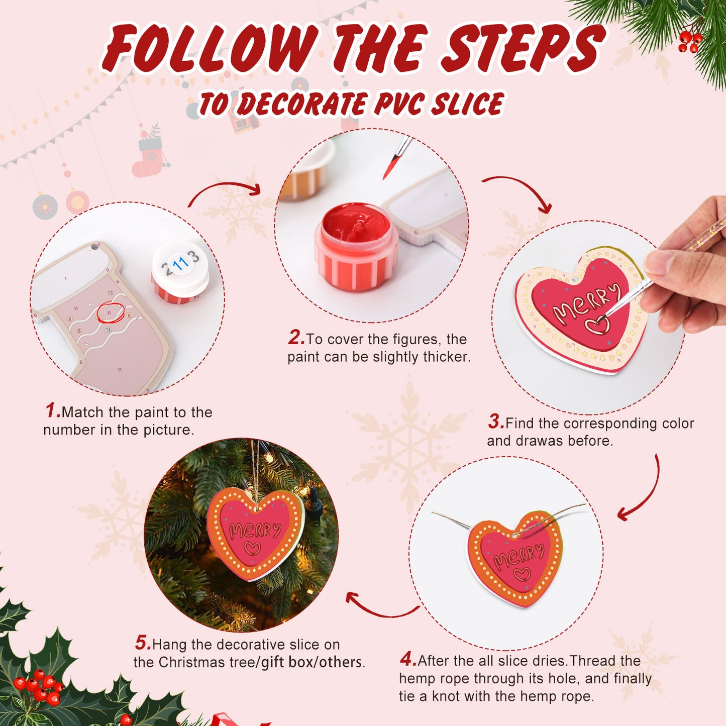Winter Wonders Paintable Ornaments